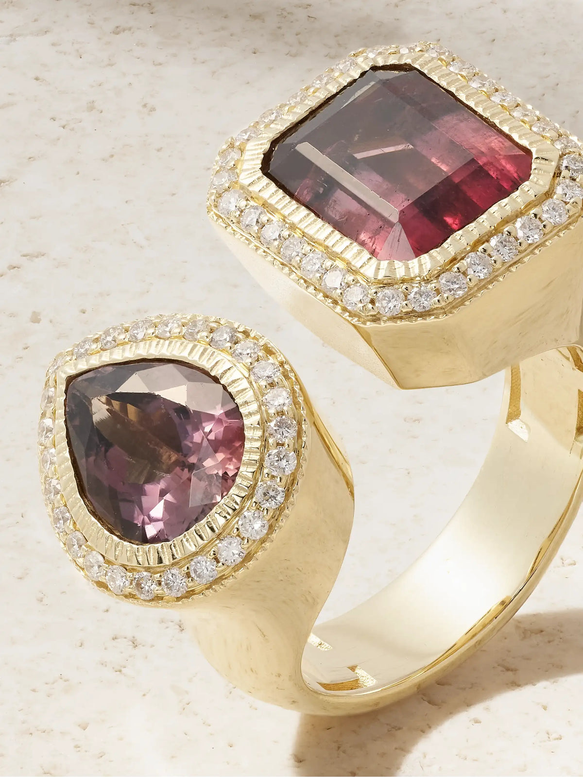 14-karat Gold, Tourmaline And Diamond Ring