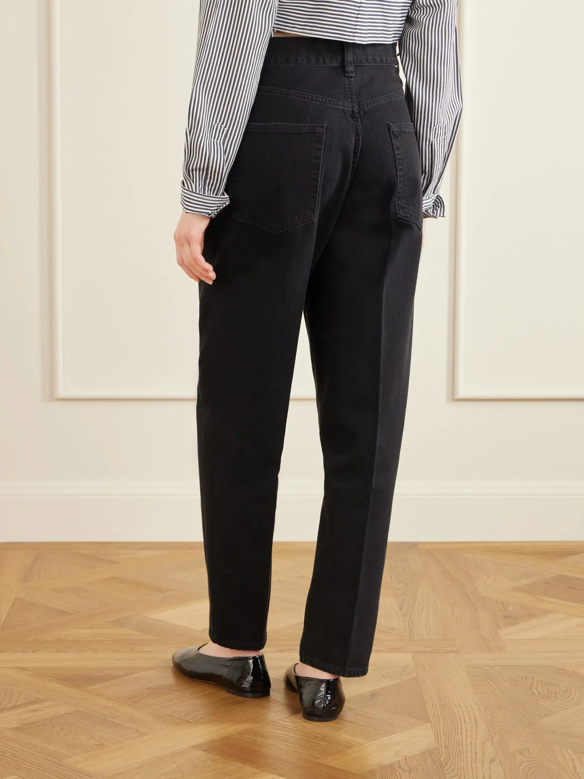 80's High-rise Straight-leg Jeans