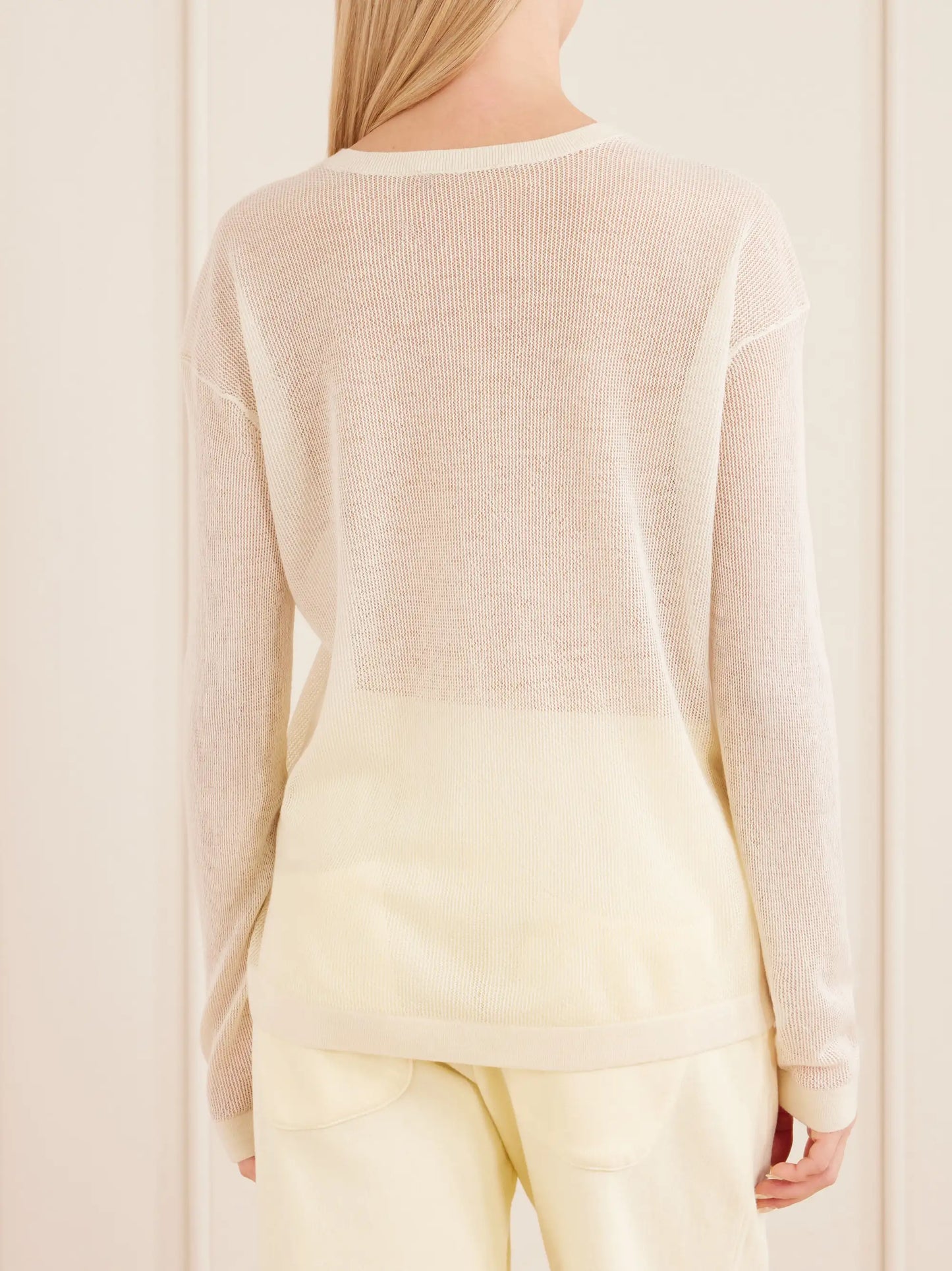 Wsh Crocheted Cashmere Sweater