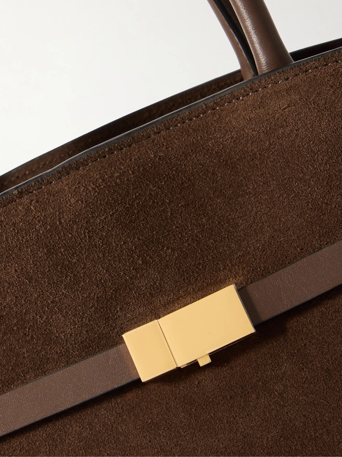 The Hudson Suede Tote