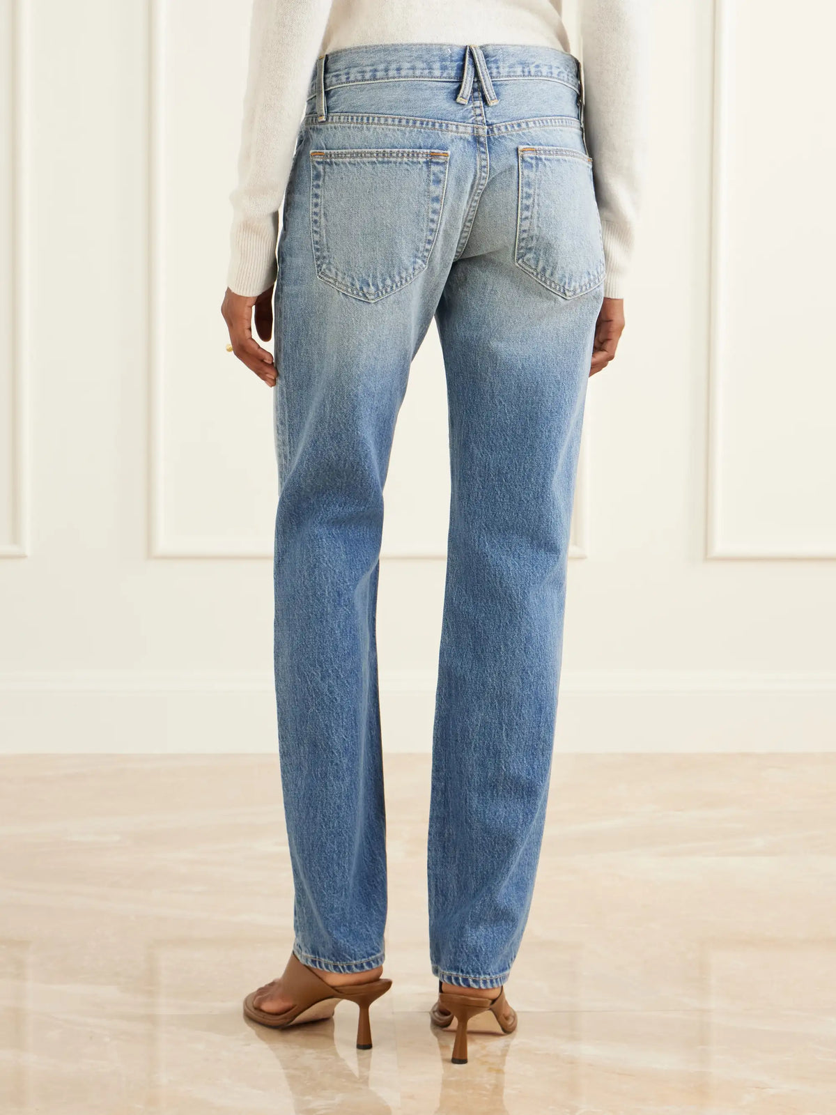 SLVRLAKE Isabel Low-rise Straight-leg Jeans