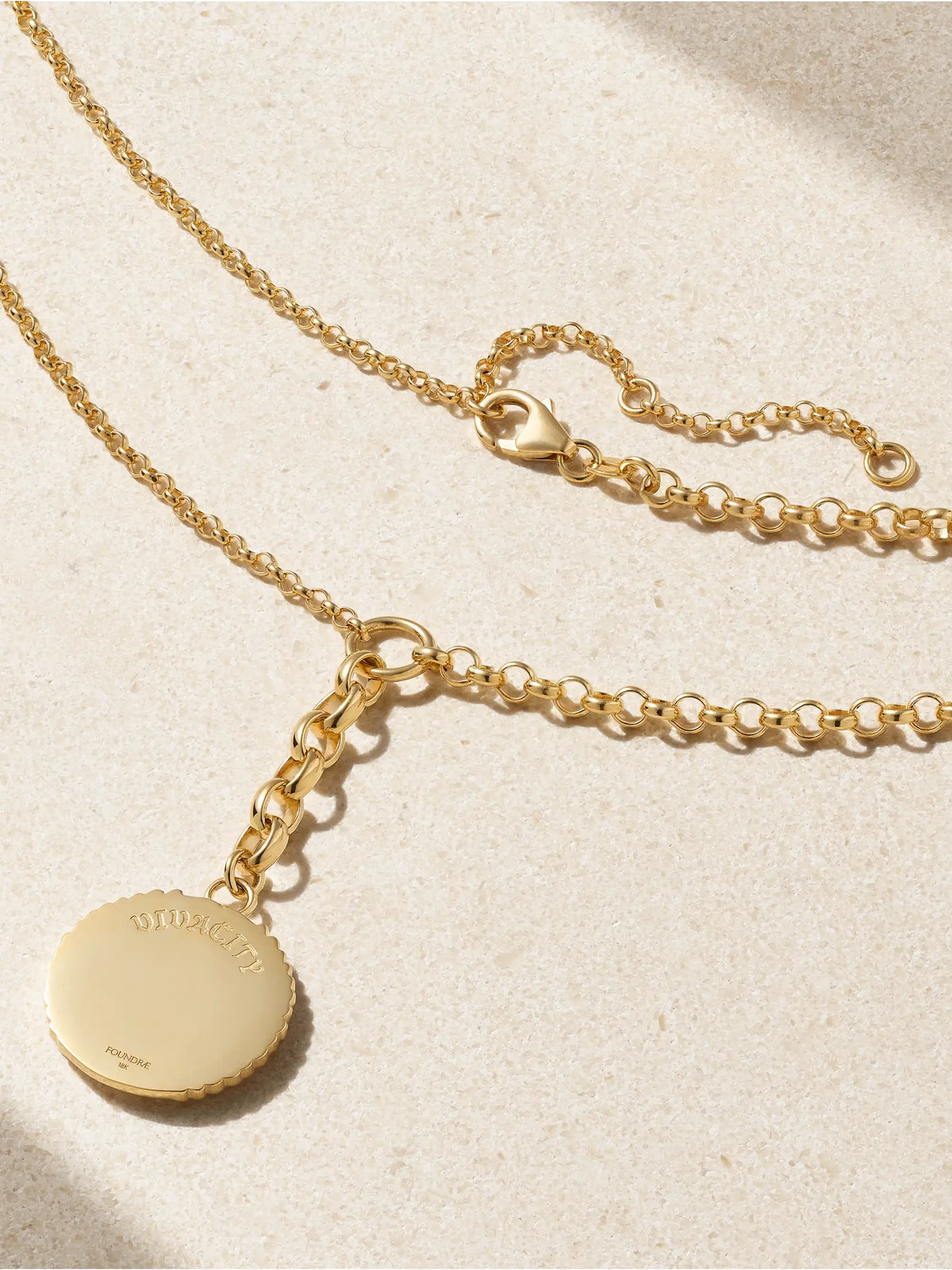Vivacity 18-karat Yellow And White Gold Diamond Necklace