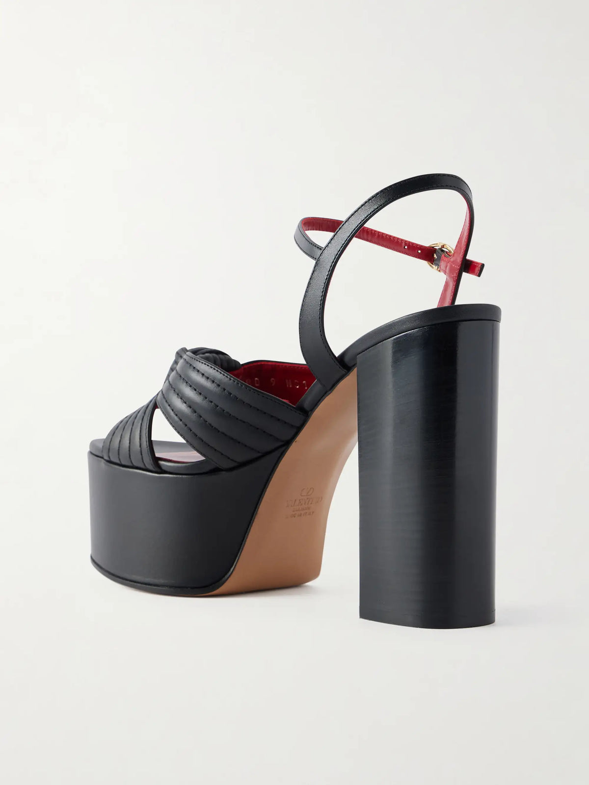 Crasher 125 Leather Platform Sandals