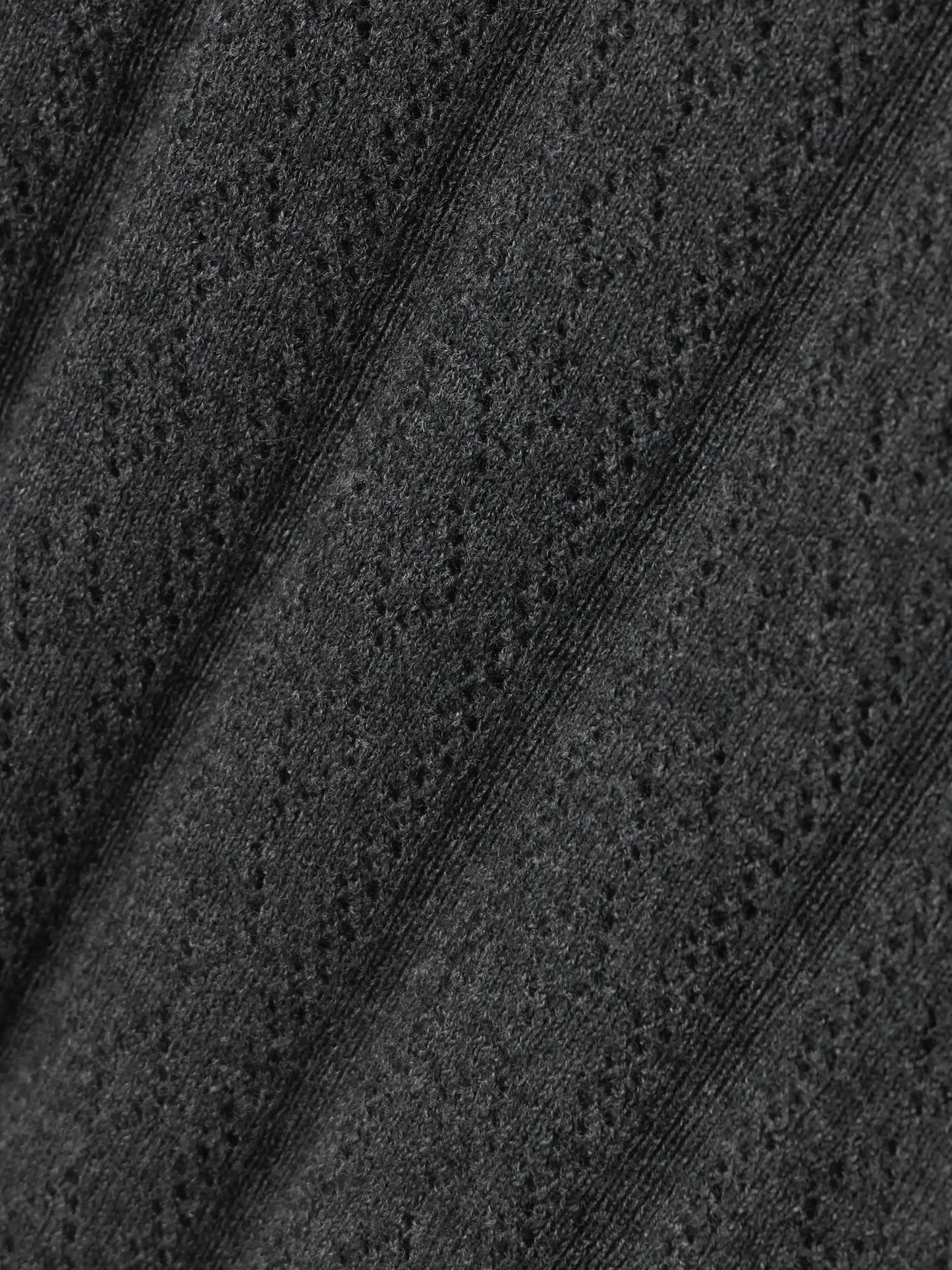 Cristine Pointelle-knit Cotton And Cashmere-blend Polo Shirt