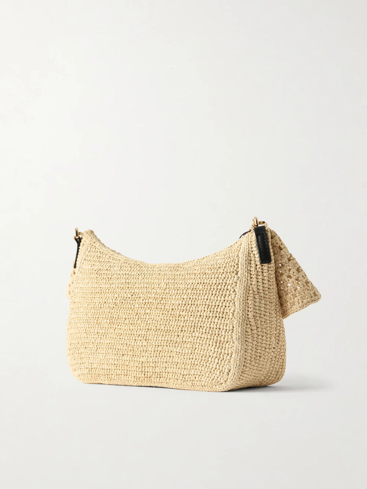 + Paula's Ibiza Ola Medium Embellished Raffia Shoulder Bag