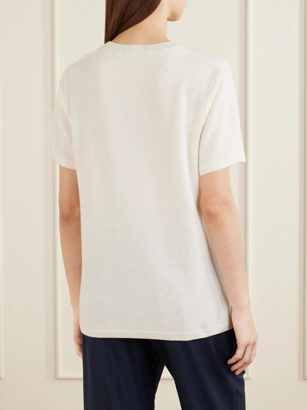 God's True Signature Knitted Cashmere T-shirt