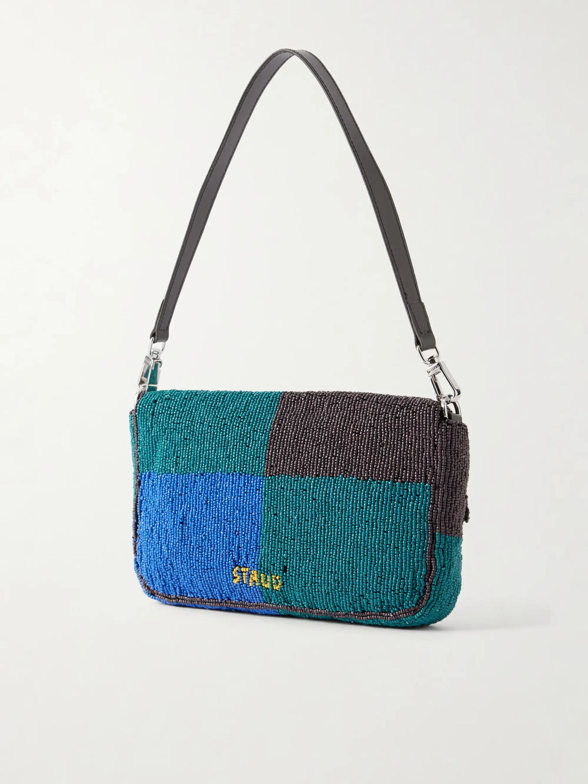 Timmy Beaded Leather Shoulder Bag