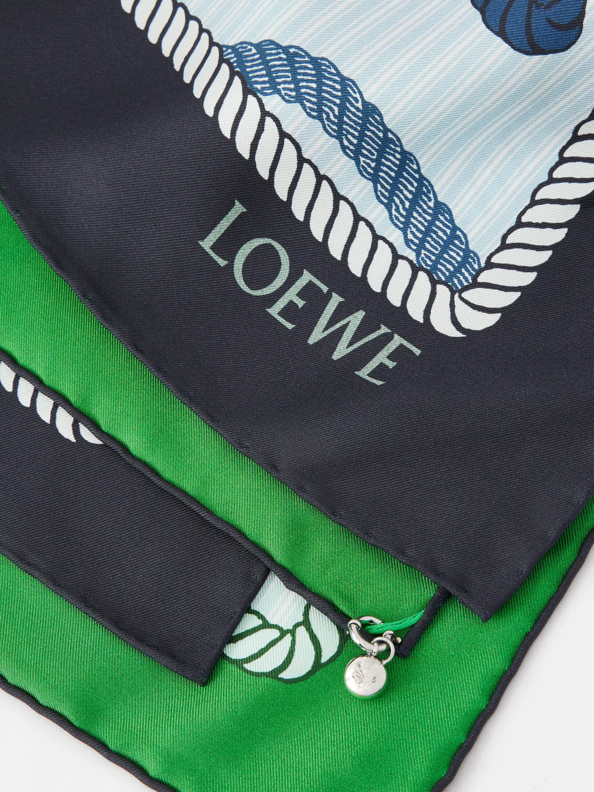 LOEWE Printed Silk Scarf