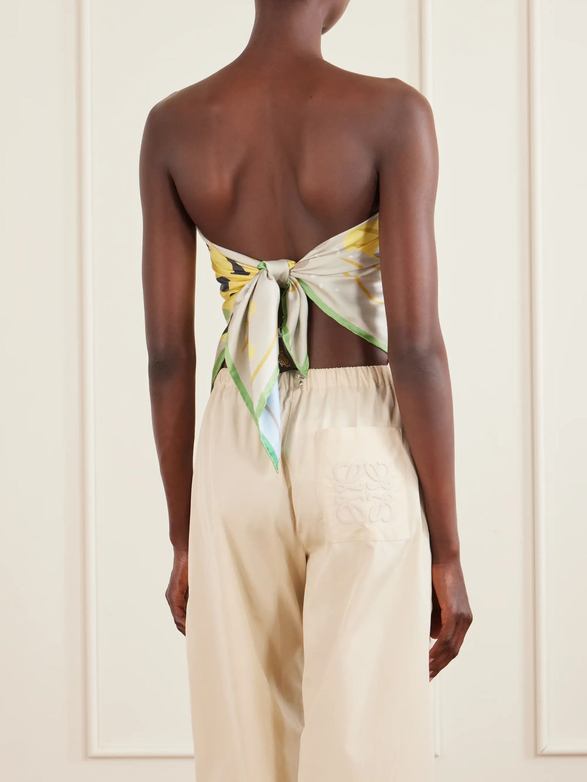 + Paula's Ibiza Printed Silk-twill Scarf