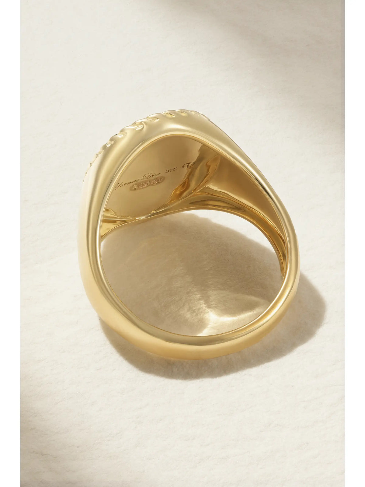 9-karat Gold Diamond Ring