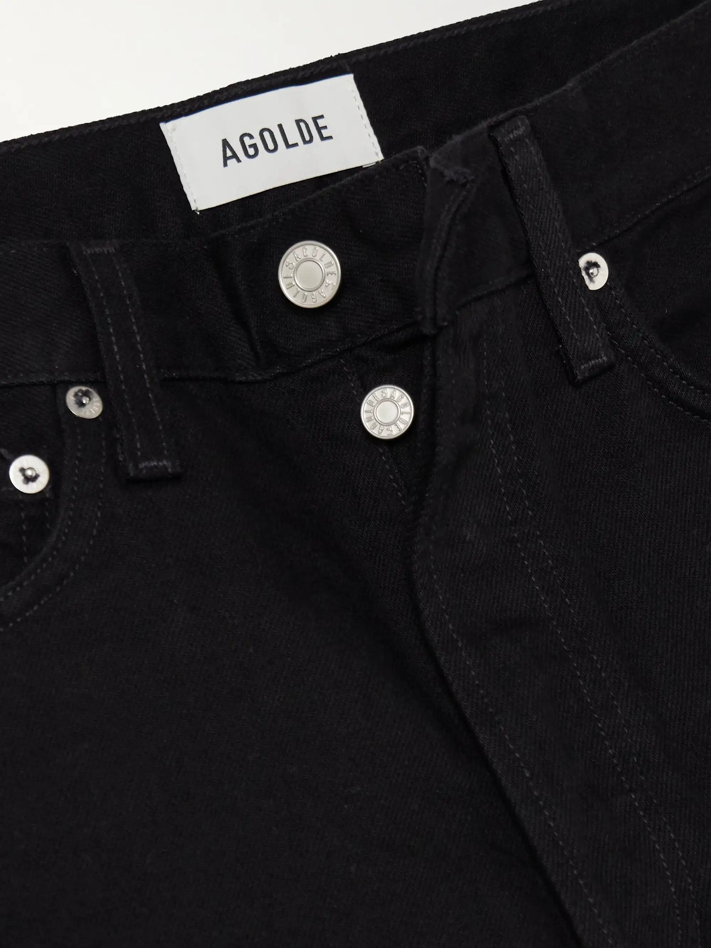 Luna High-rise Barrel-leg Organic Jeans
