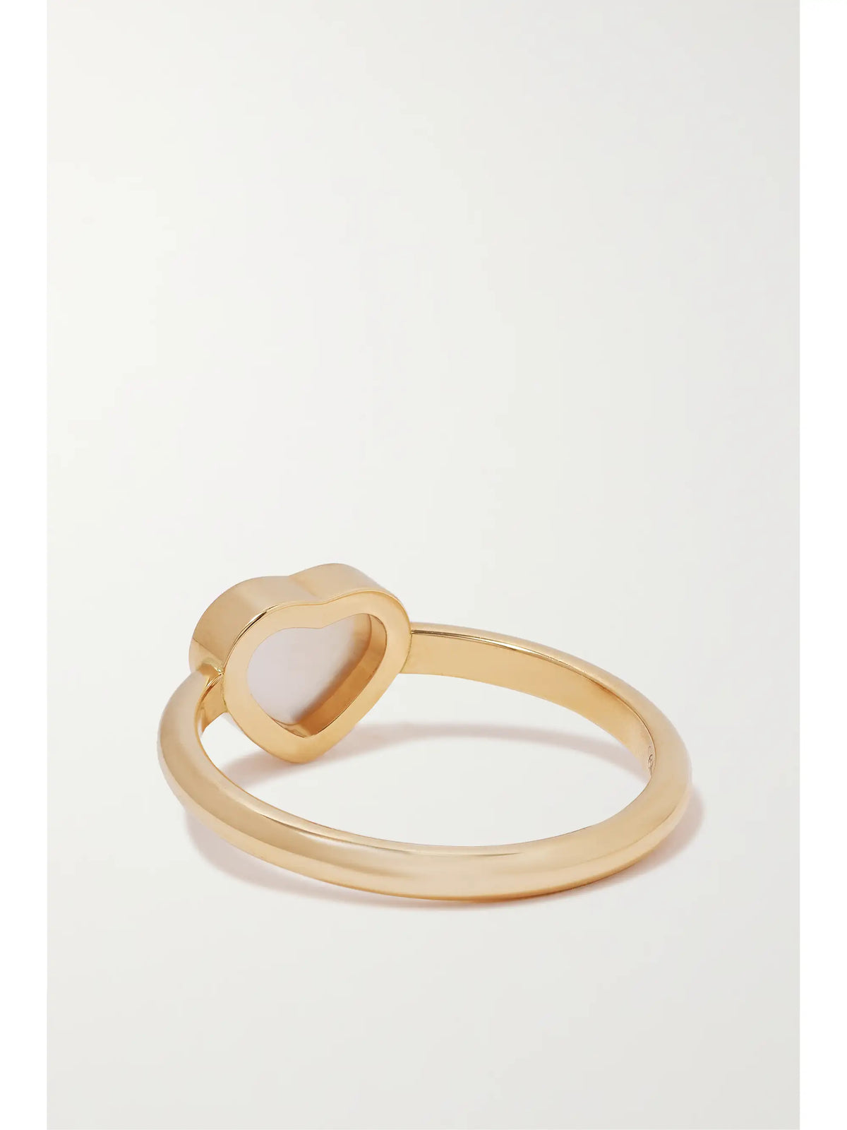 My Happy Hearts 18-karat Rose Gold Mother-of-pearl Ring