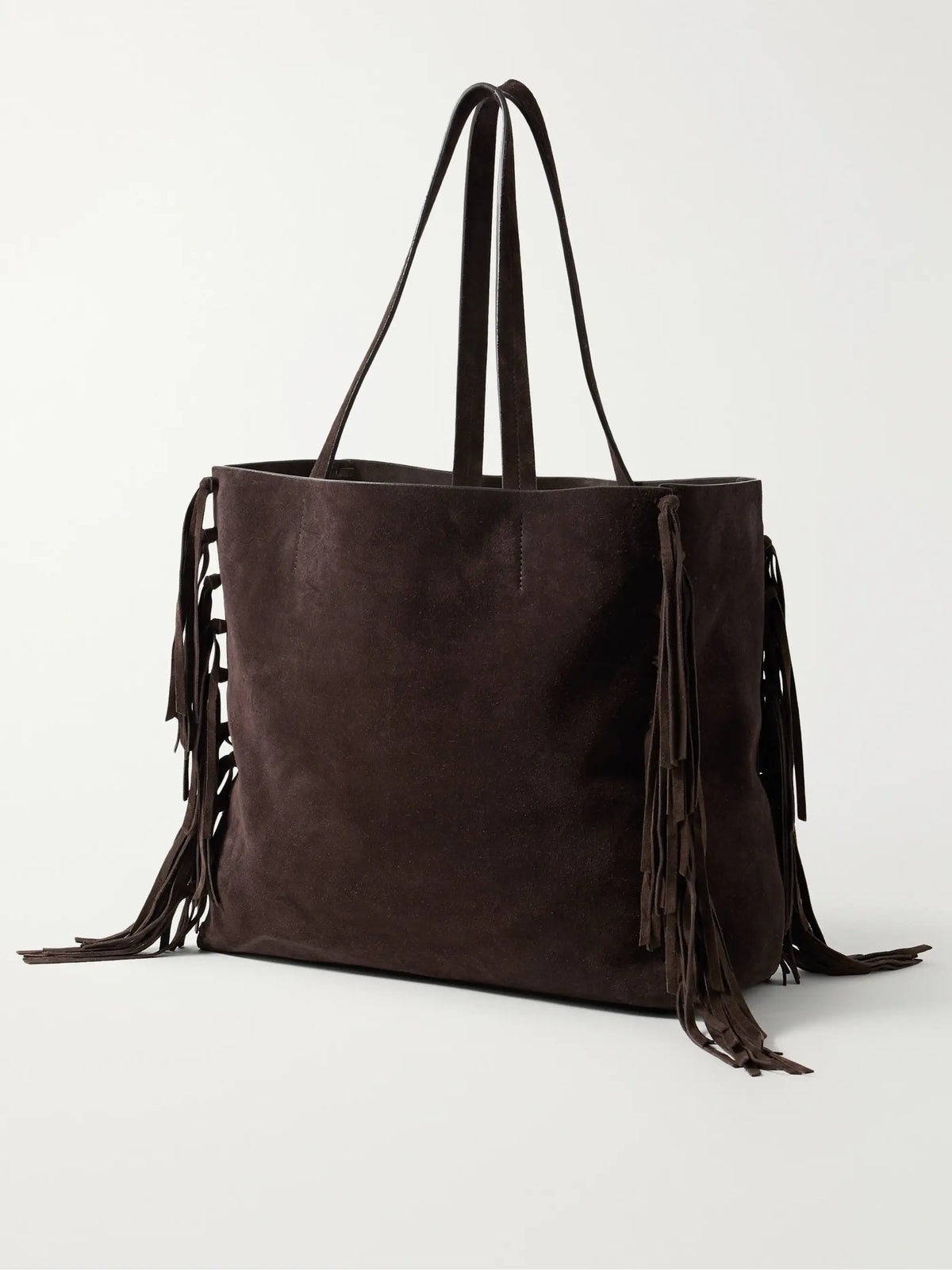 Joni Fringed Suede Tote