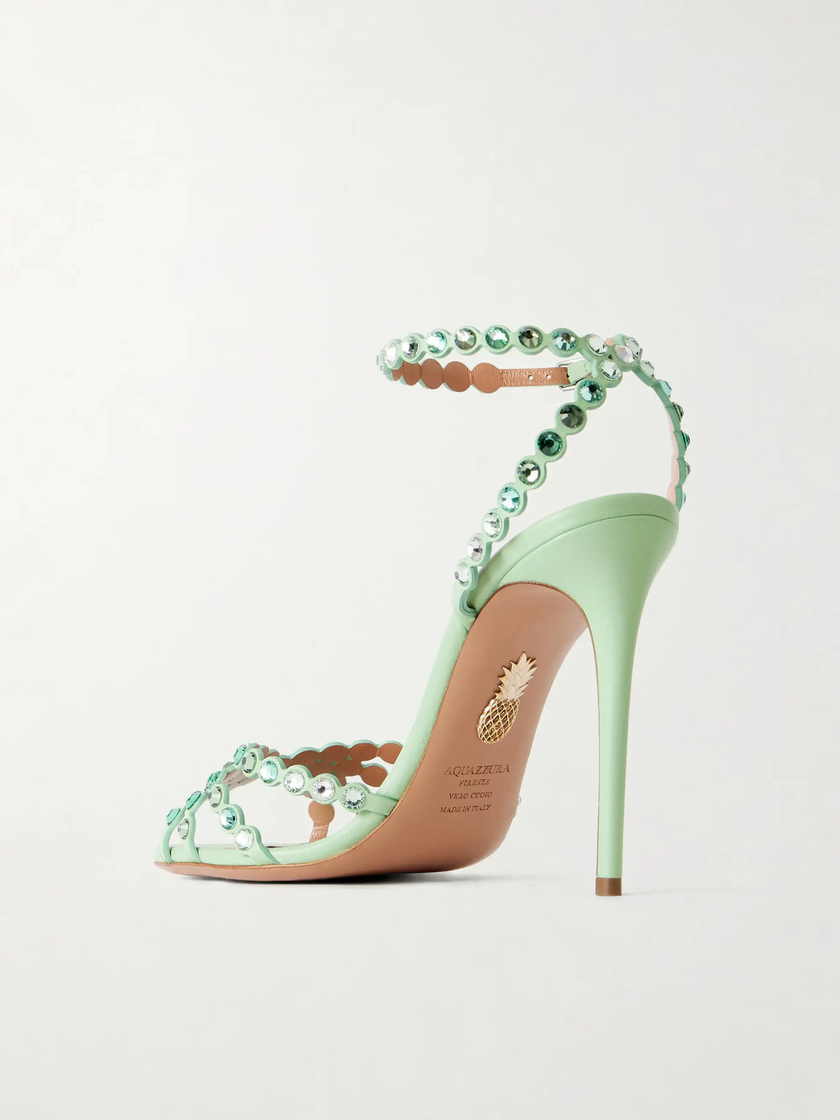 Tequila 105 Embellished Leather Sandals