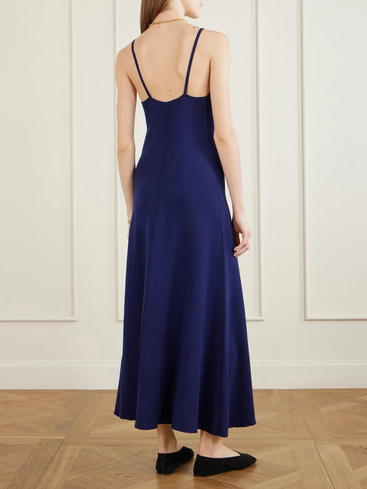 Arch4 Clarbeston Cotton, Silk And Cashmere-blend Maxi Dress