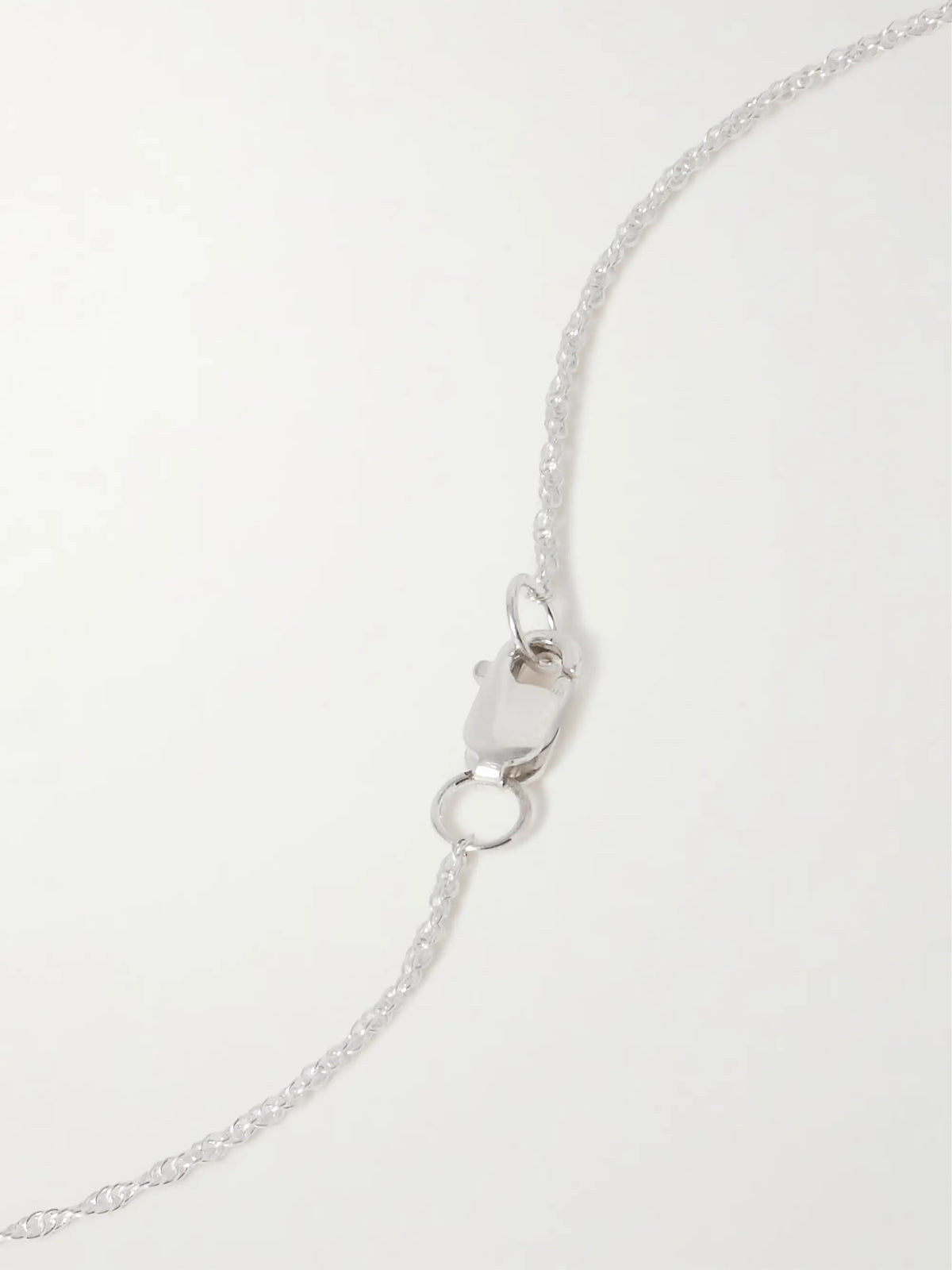 Tiny Egg Silver Necklace