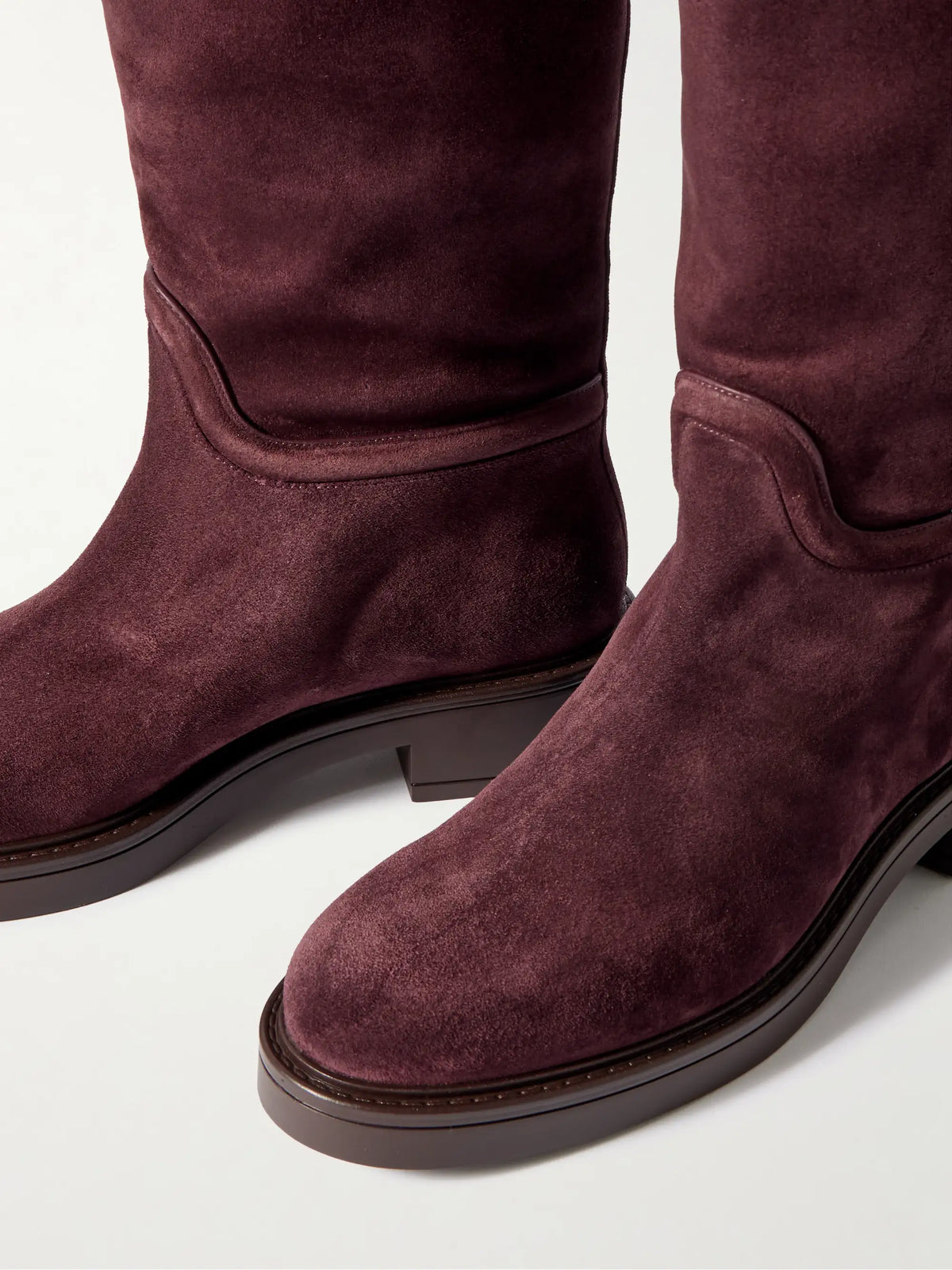 Celia Suede Knee Boots
