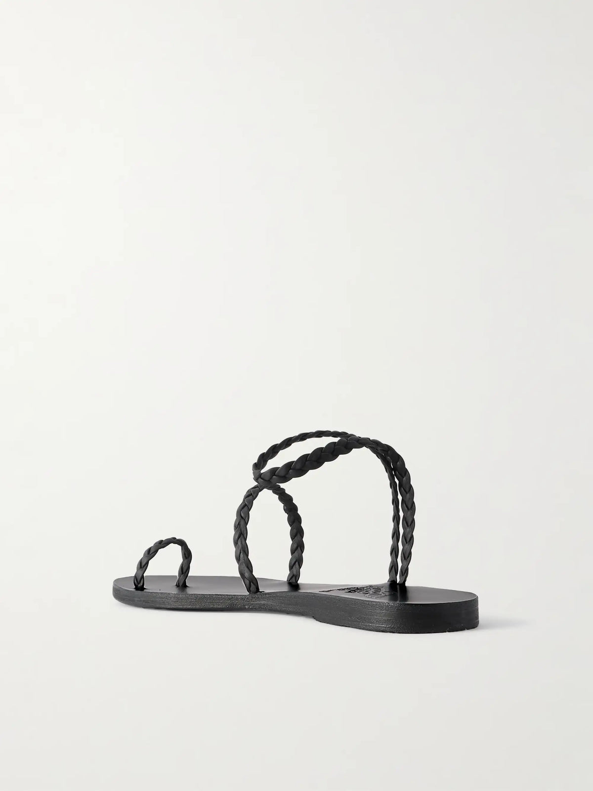 Ancient Greek Eleftheria Woven Leather Sandals