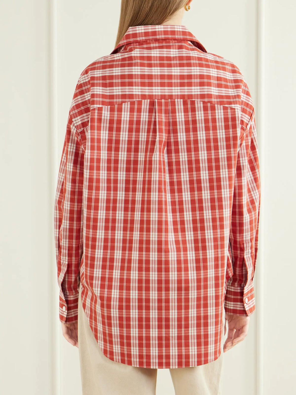 Faithfull En Vau Checked Cotton Shirt