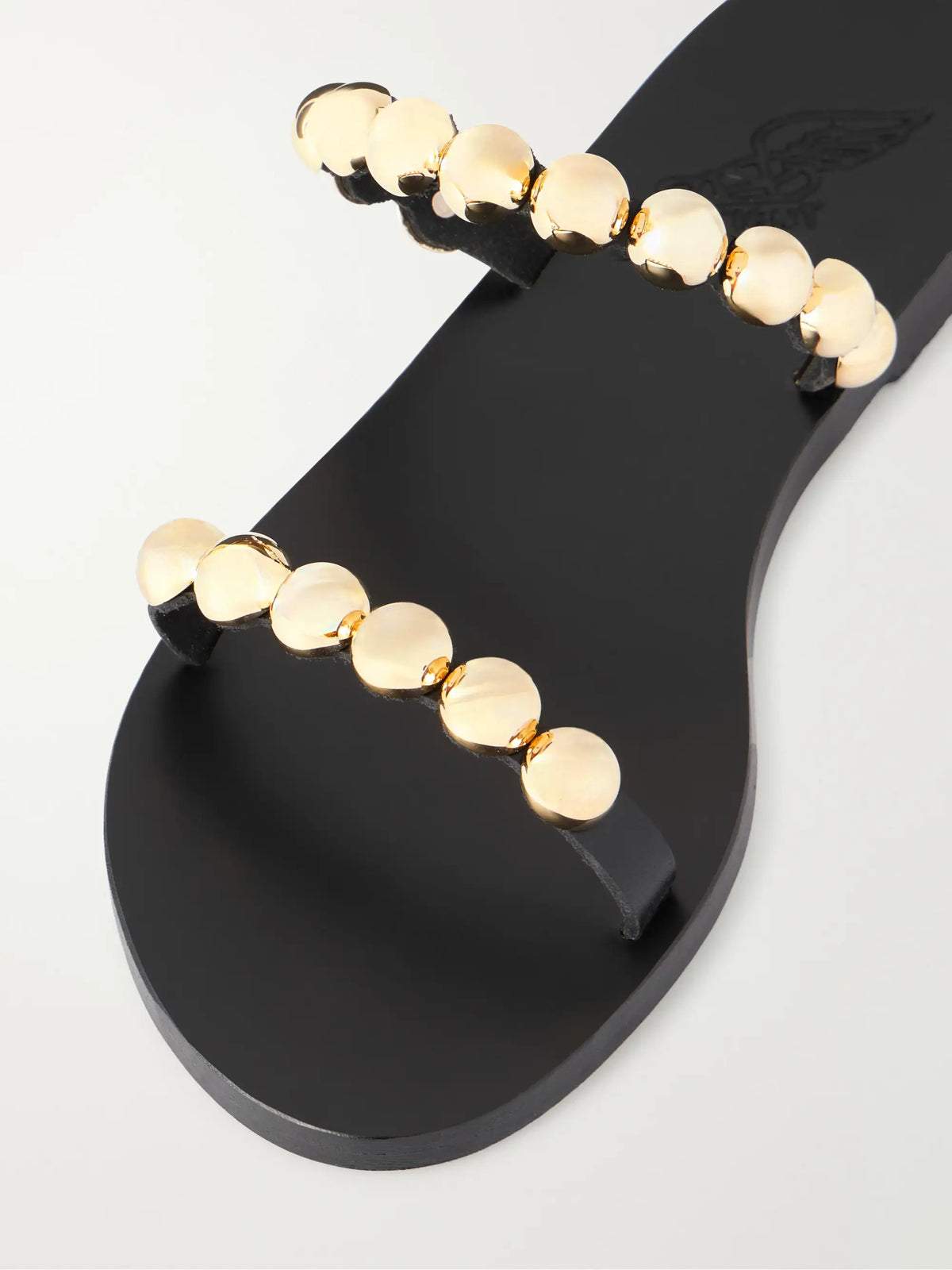 Lambri Studded Leather Flats