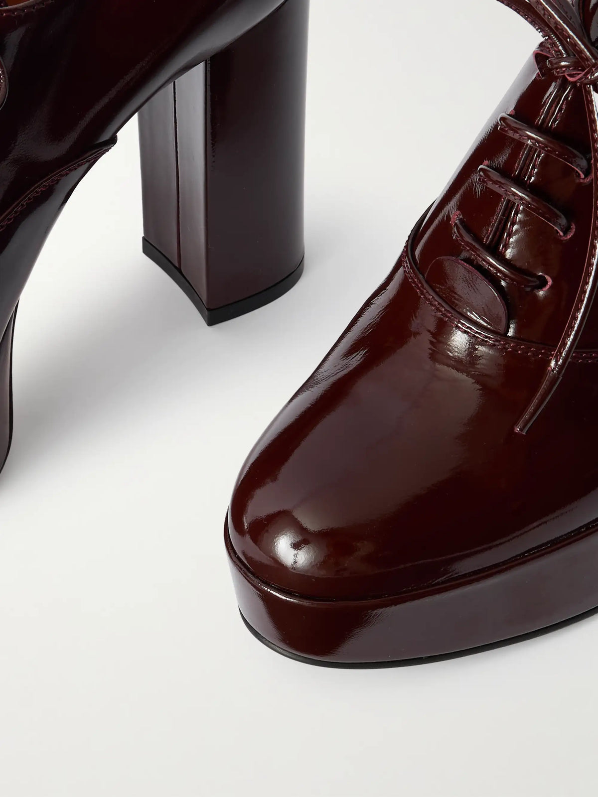 70 Patent-leather Platform Oxford Pumps