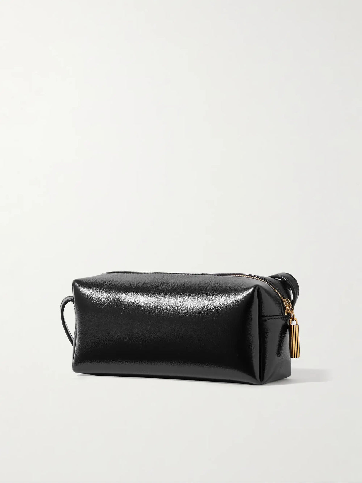 Kye Glossed-leather Shoulder Bag