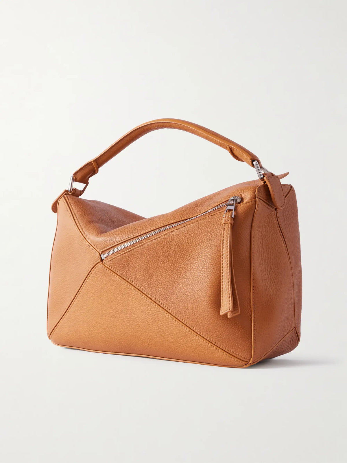 Puzzle Large Textured-leather Shoulder Bag
