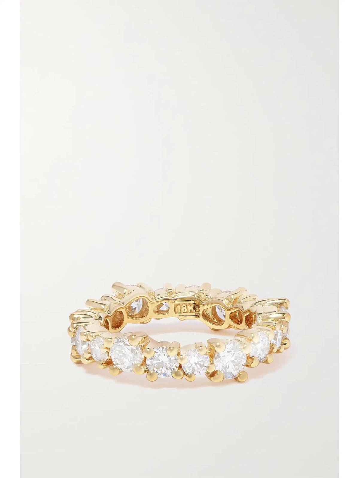 Eternity 18-karat Gold Diamond Ring