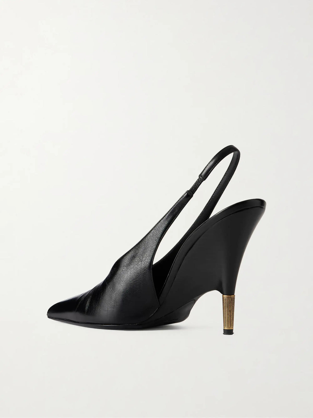 Bella Leather Slingback Pumps