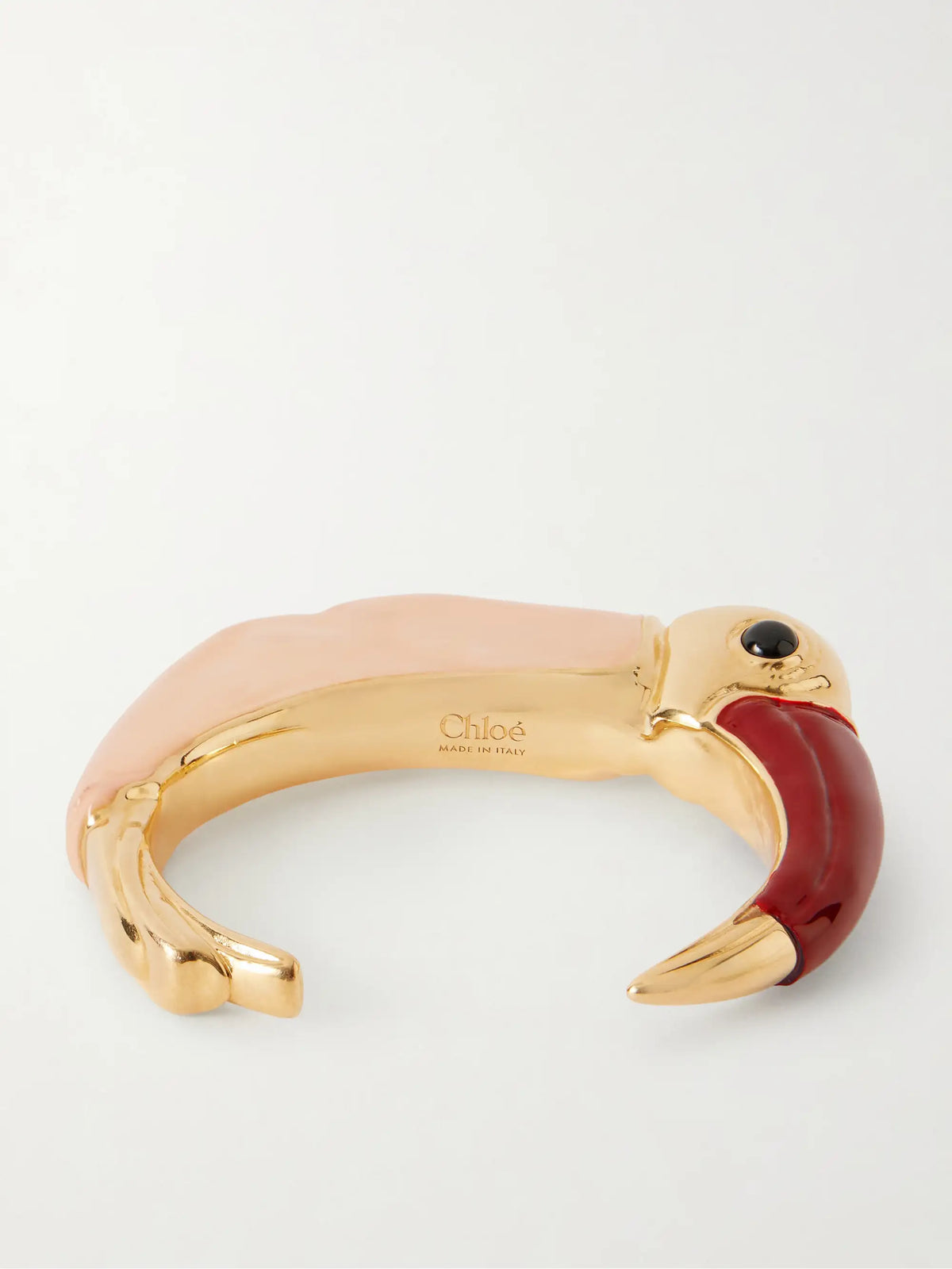 Gold-tone And Resin Cuff
