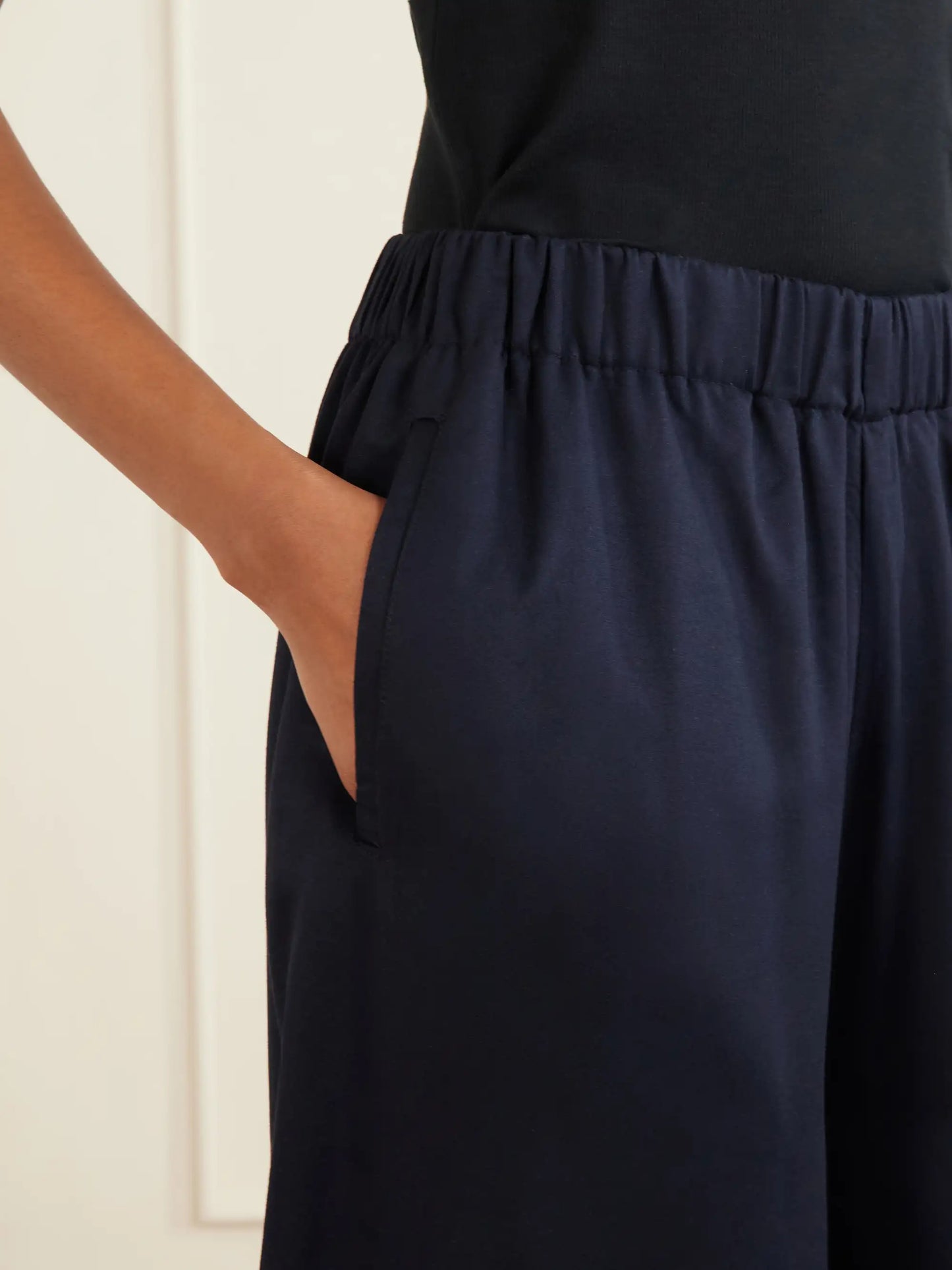 Feather Runner Embroidered Cotton-blend Flared Pants