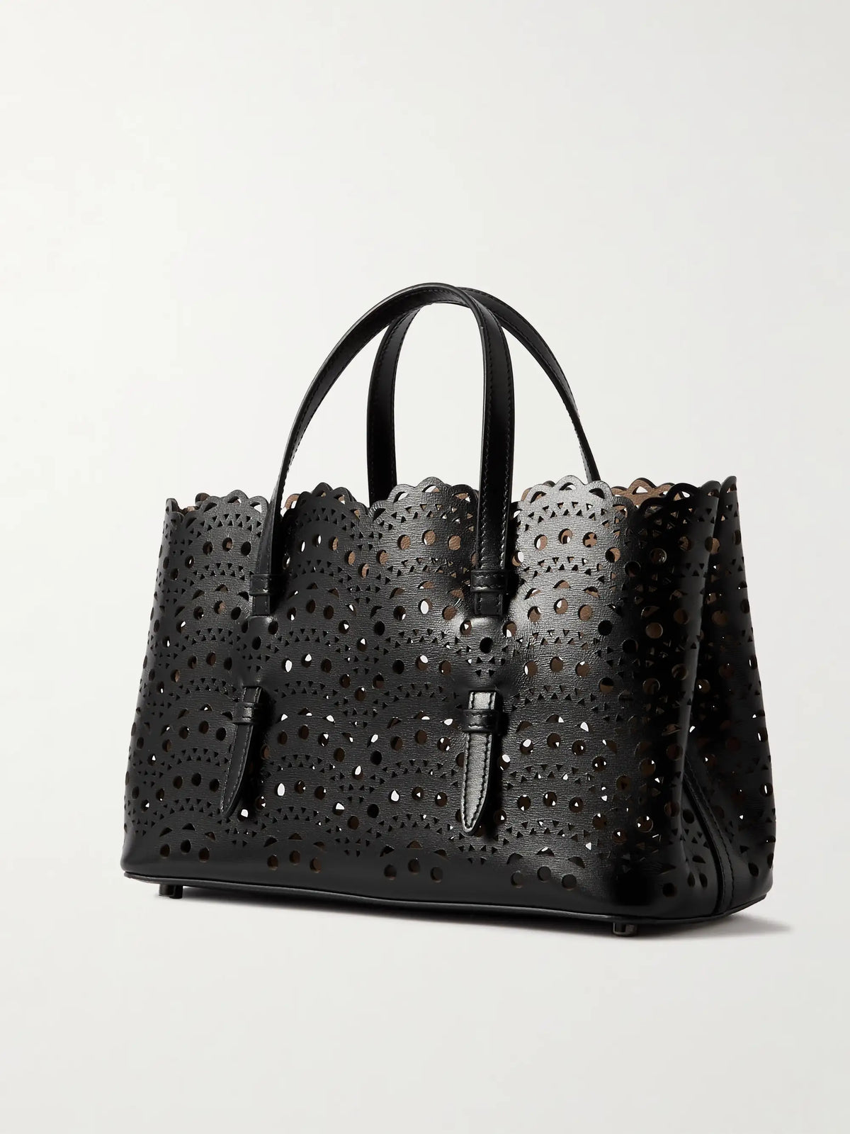 Mena 25 E/w Medium Laser-cut Leather Tote