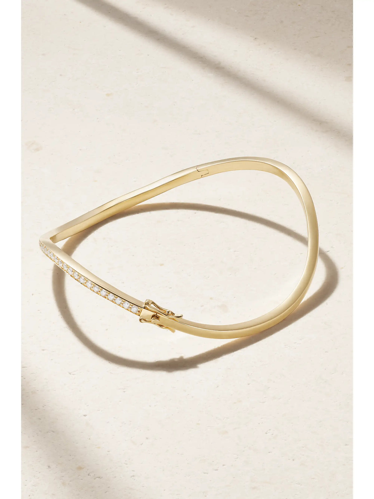 D'ocean 18-karat Gold Diamond Bracelet