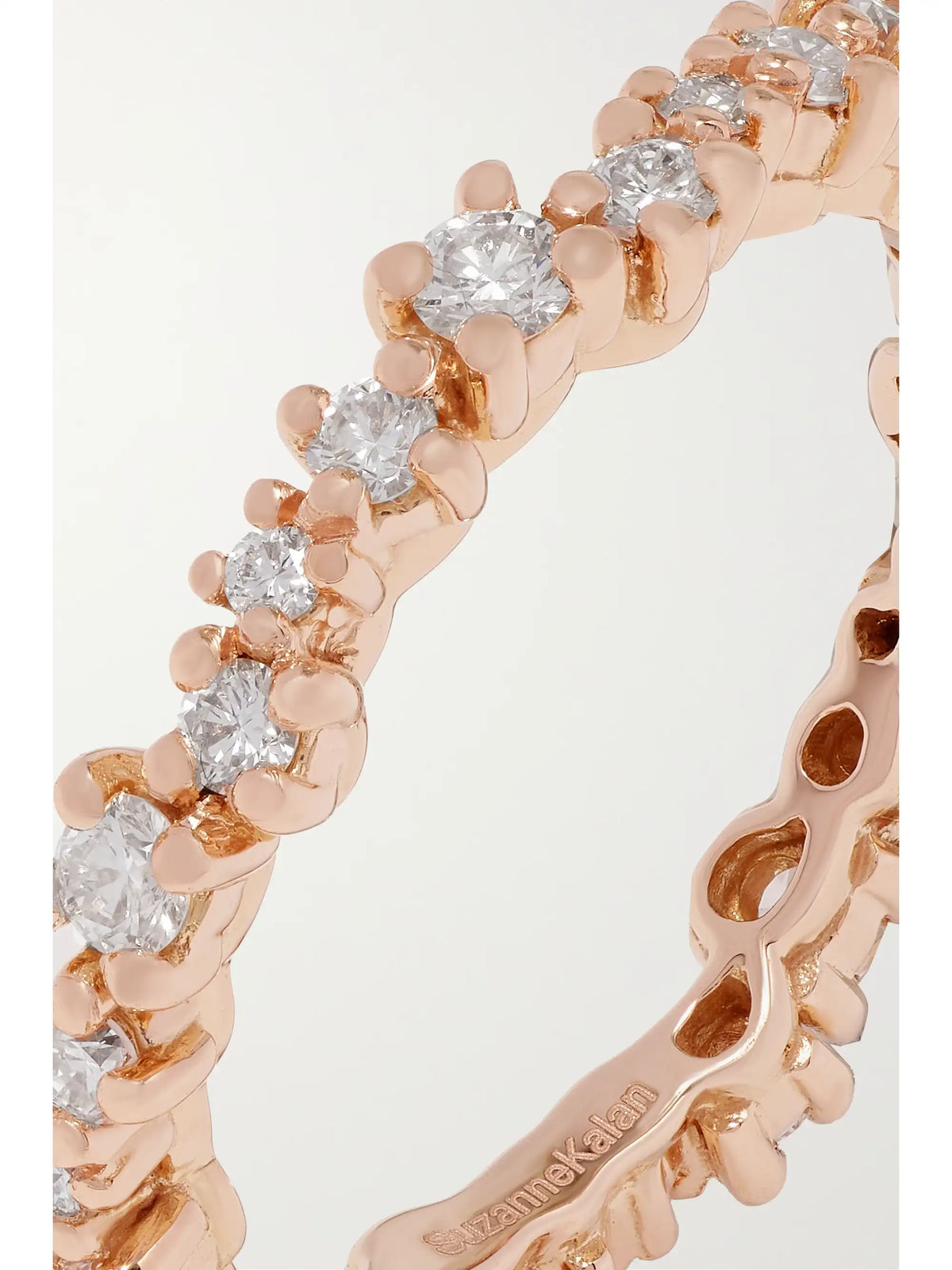 Eternity 18-karat Rose Gold Diamond Ring