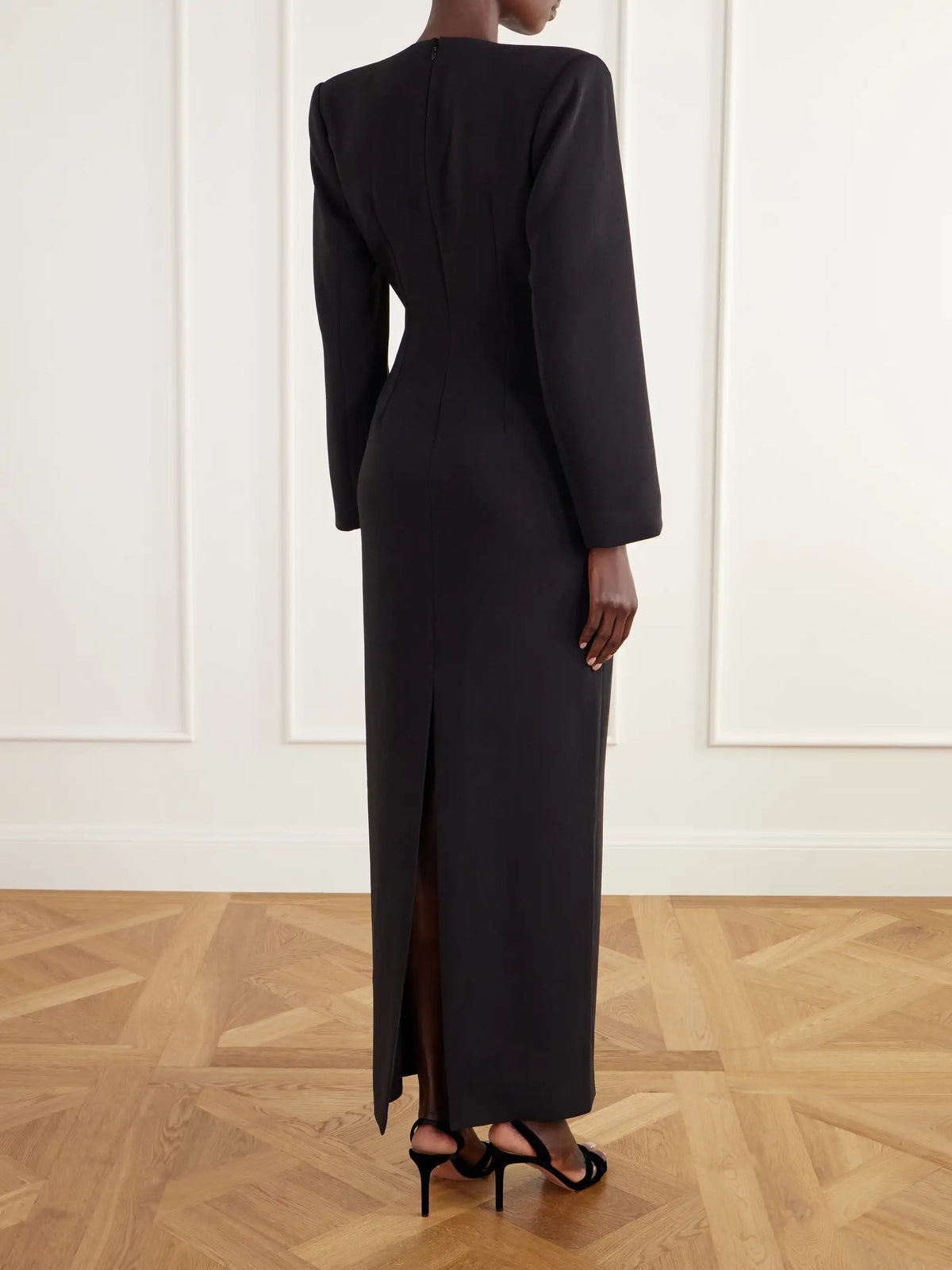 Solace London Deacon Crepe Gown