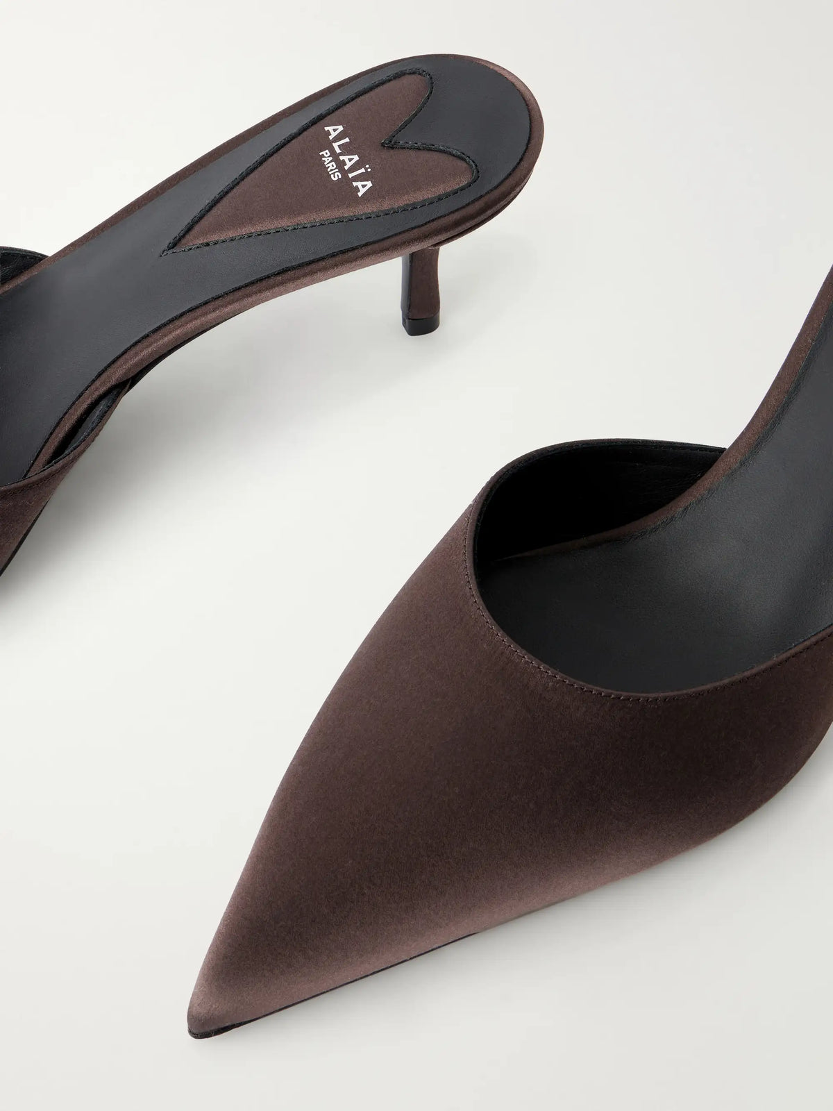 Le Coeur 55 Satin Mules