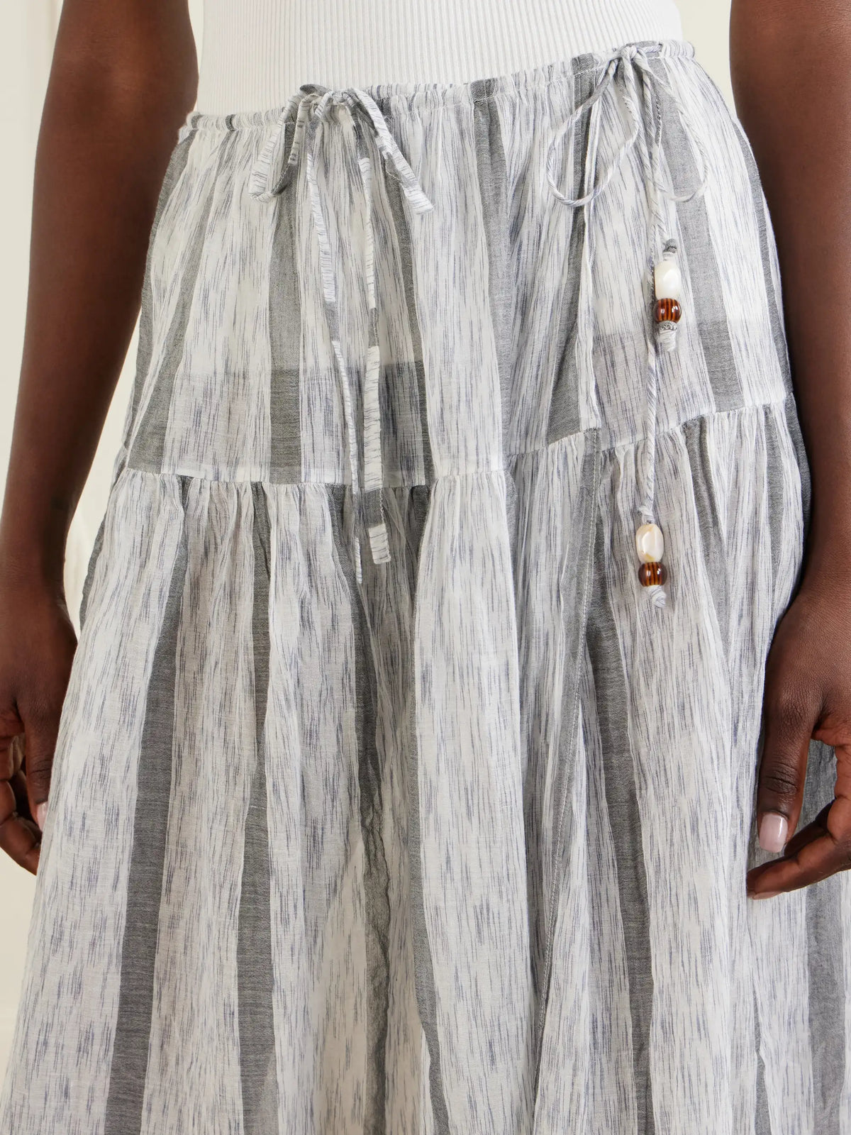 Ulla Johnson Almia Striped Cotton Coverup