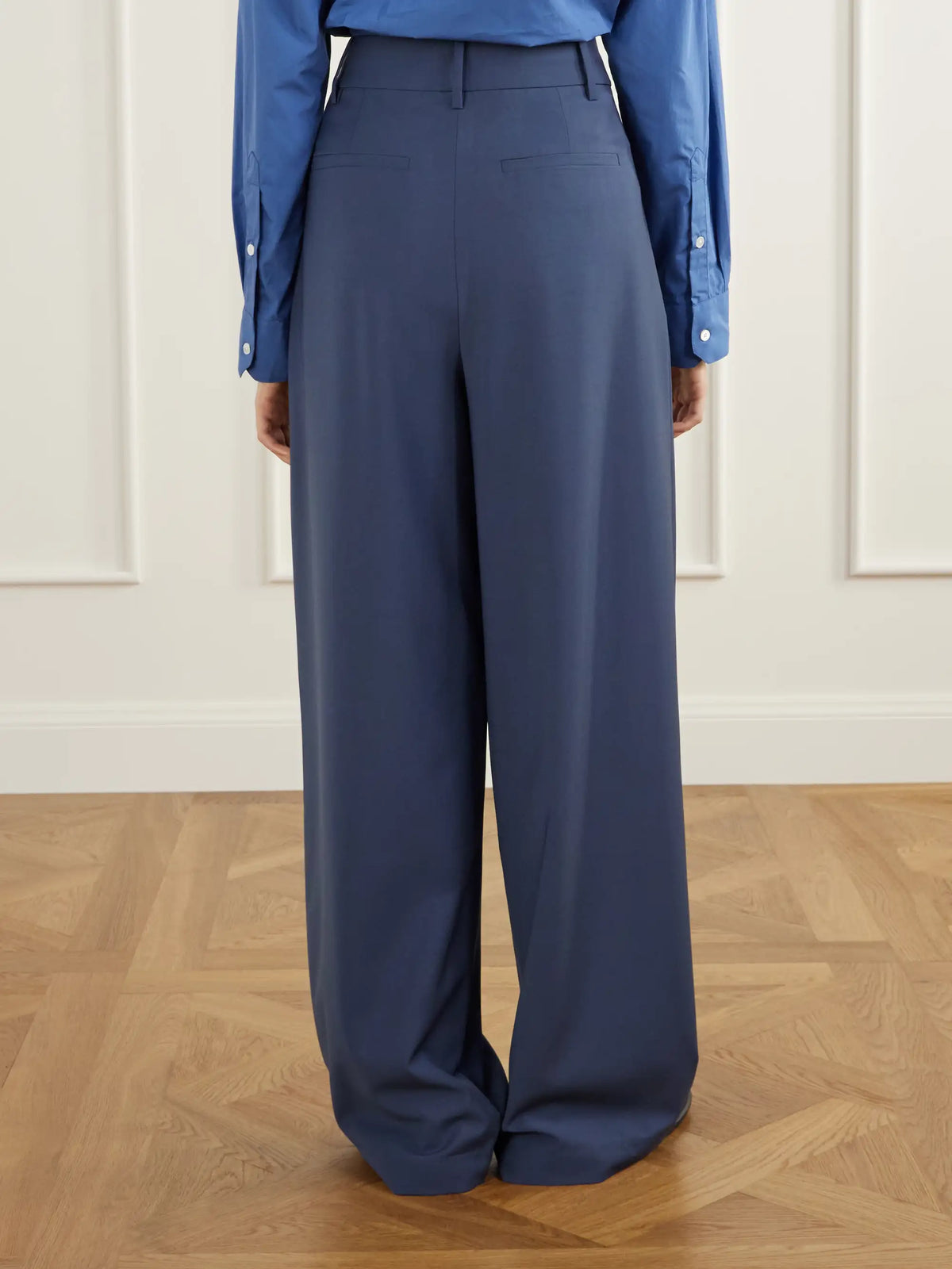 Tibi Woven Wide-leg Pants