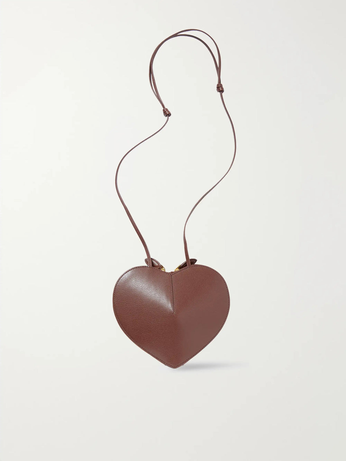 Le Coeur Suede And Leather Shoulder Bag