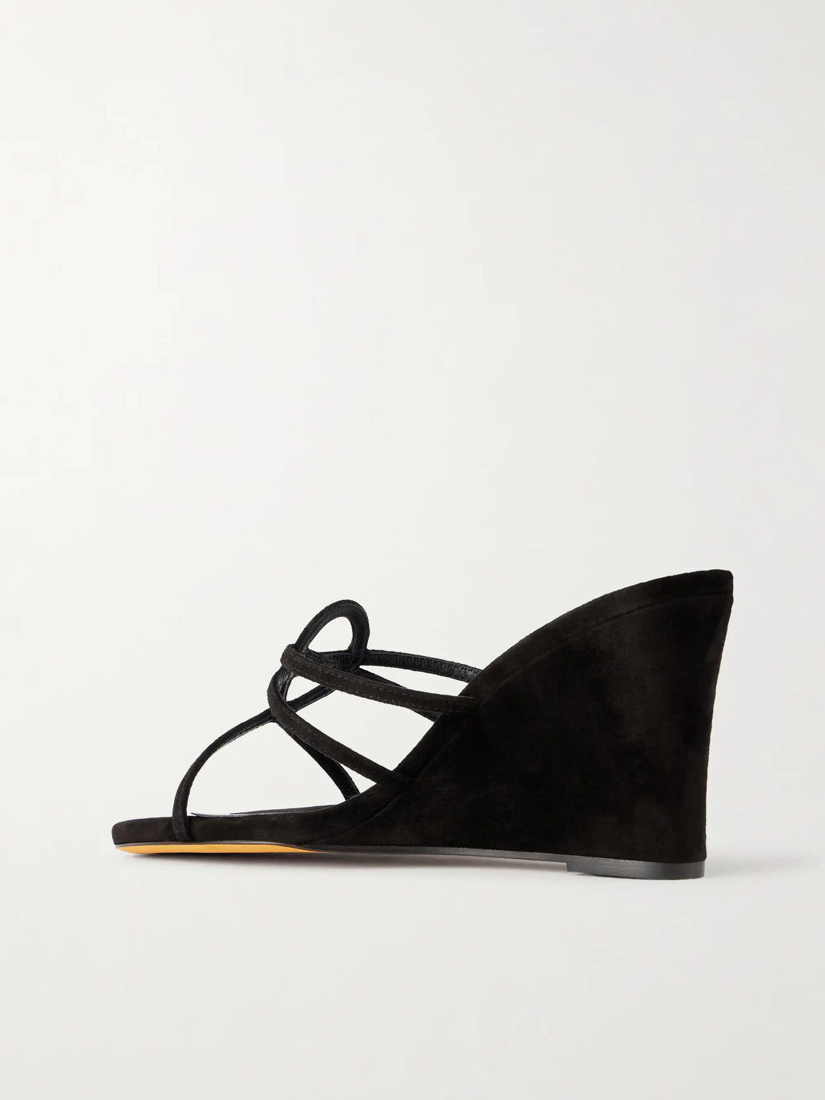 70 Opera Suede Wedge Sandals