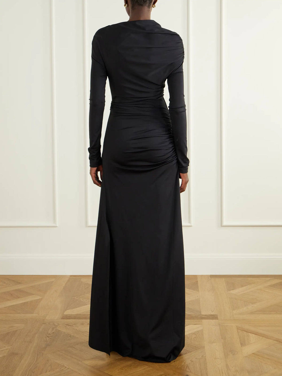 Victoria Beckham Draped Stretch-jersey Gown