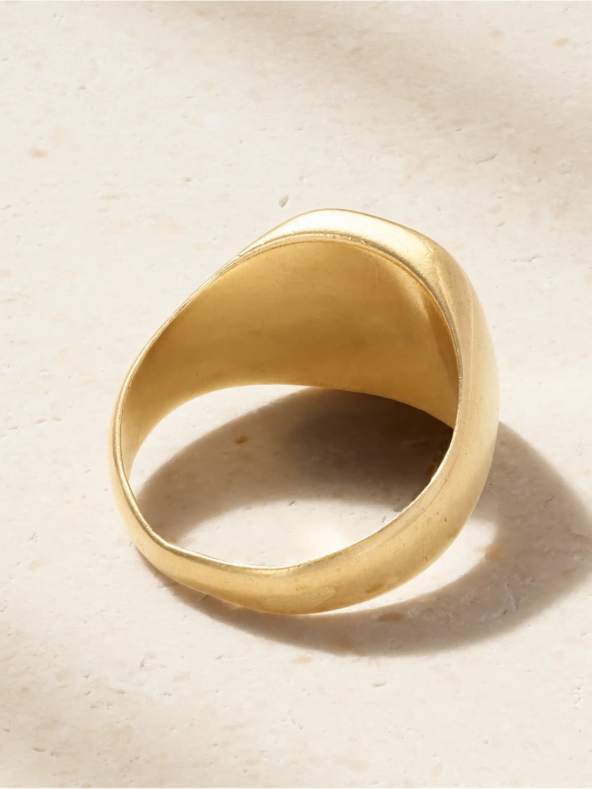 Stephanie Windsor Vintage 1900s Gold Signet Ring