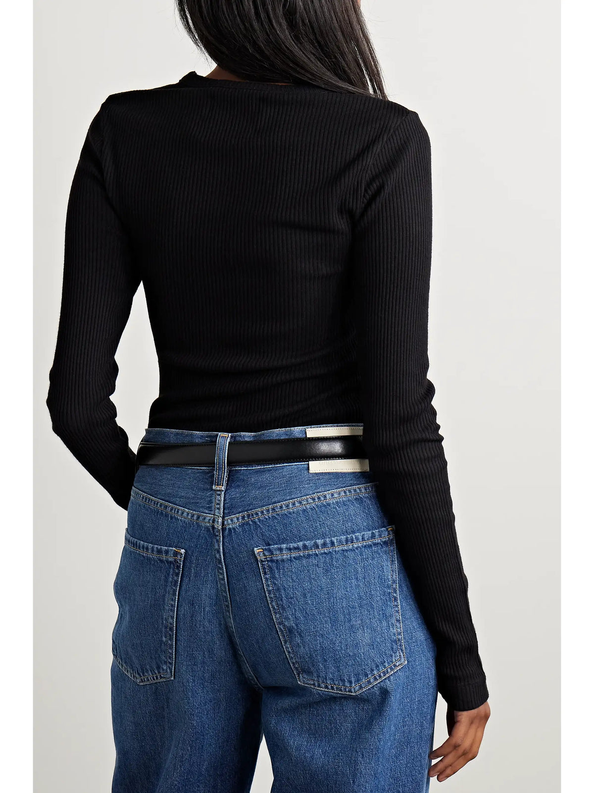 + Net Sustain Bina Ribbed Lyocell-blend Top