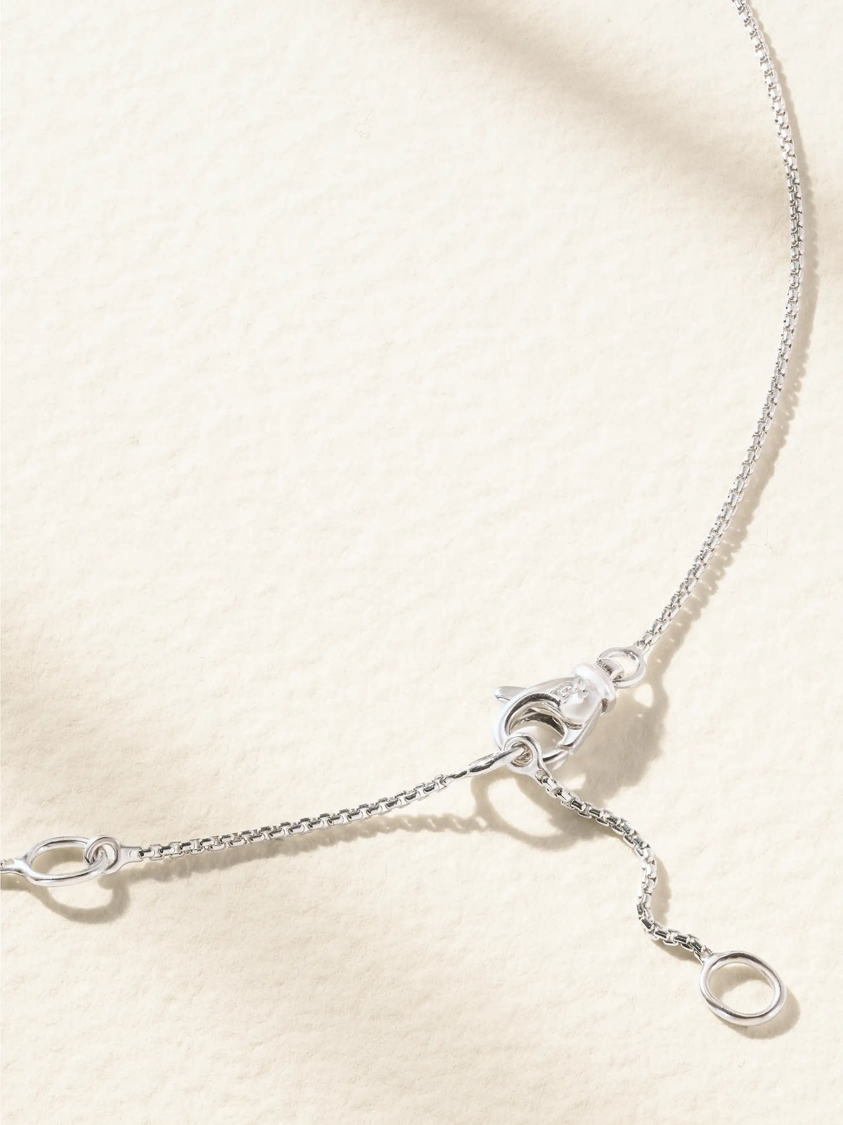 Crossover 18-karat White Gold Diamond Necklace