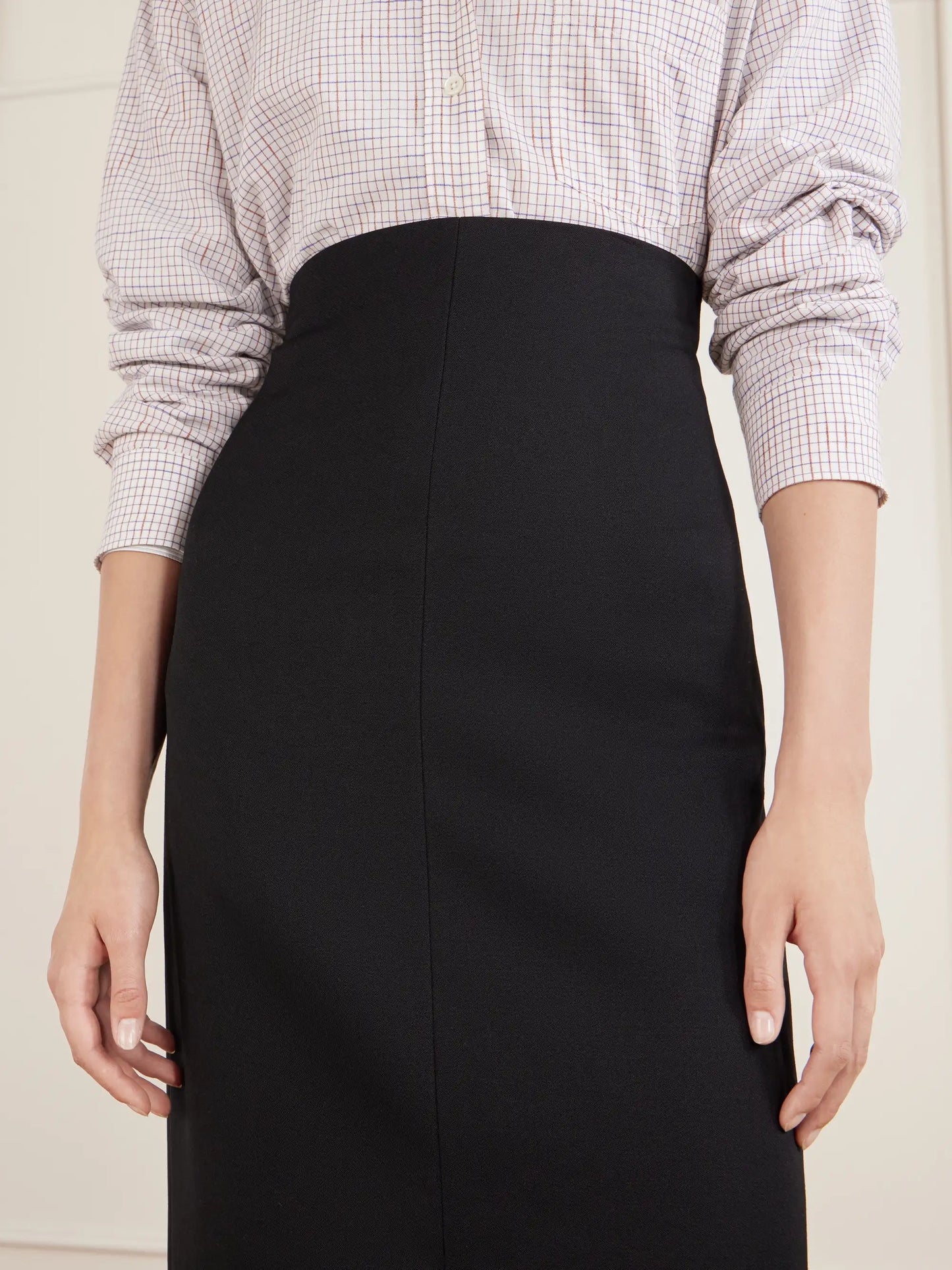 Iphora Wool Midi Skirt