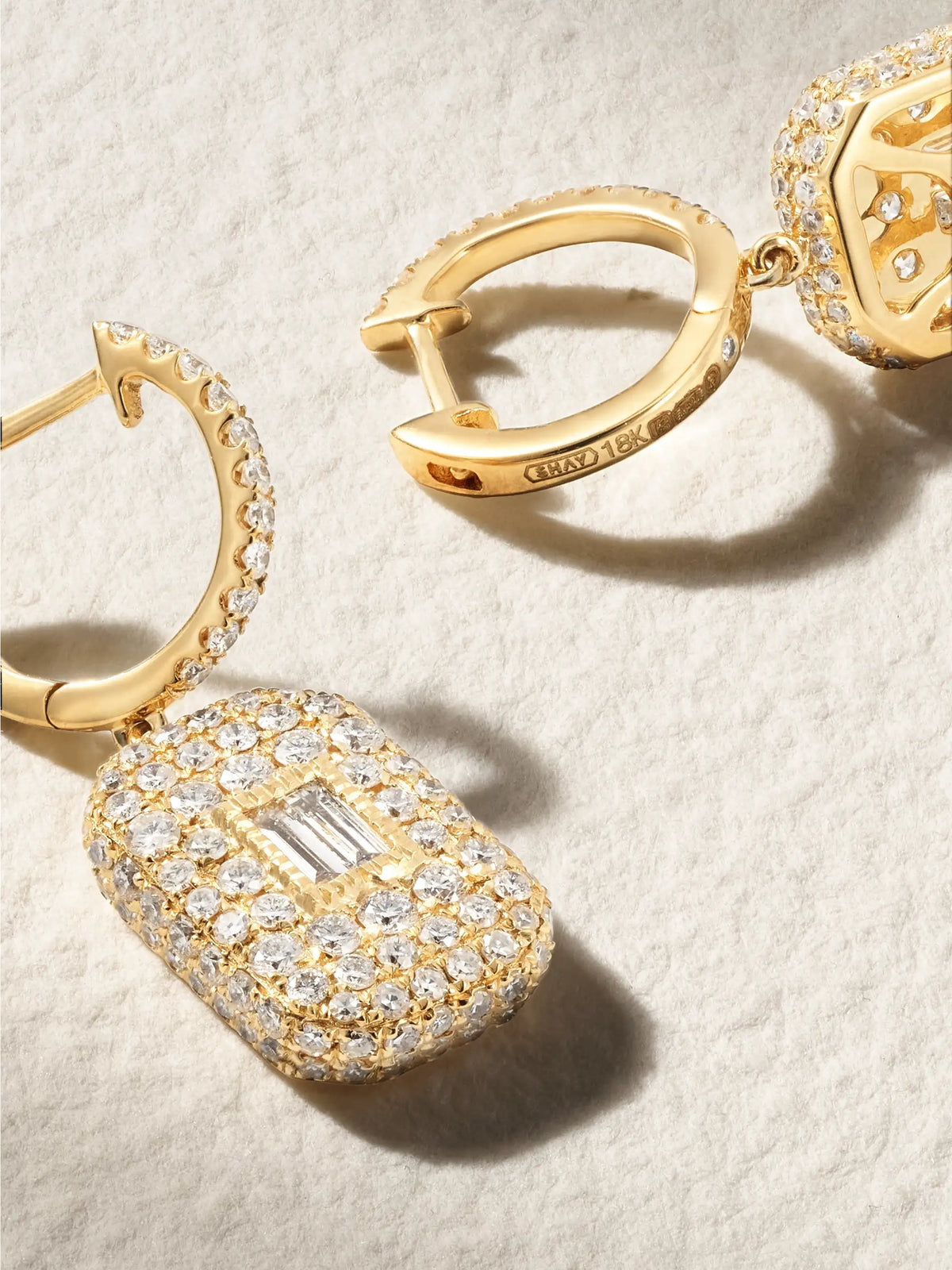 SHAY 18-karat Gold Diamond Earrings