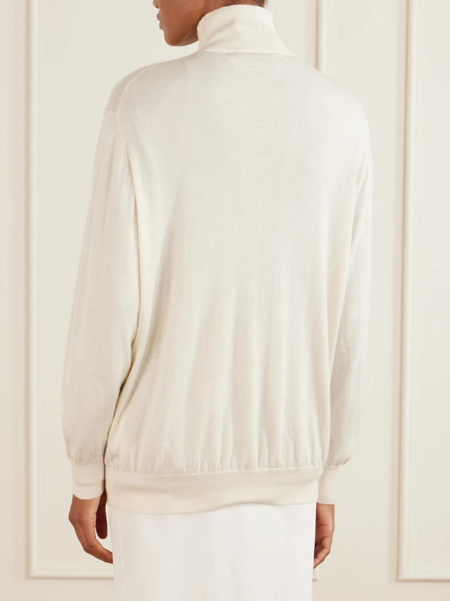 Orly Cashmere And Silk-blend Turtleneck