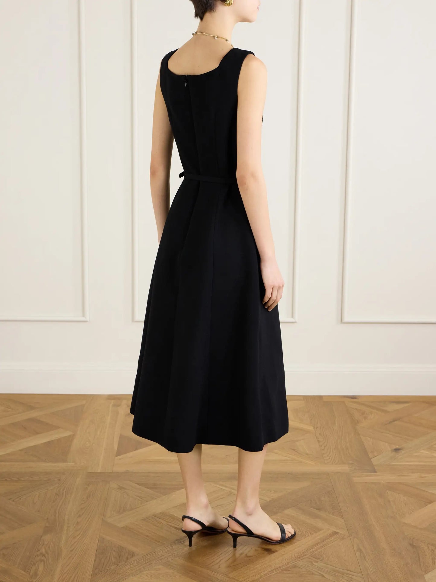 Petra Wool Crepe Dress