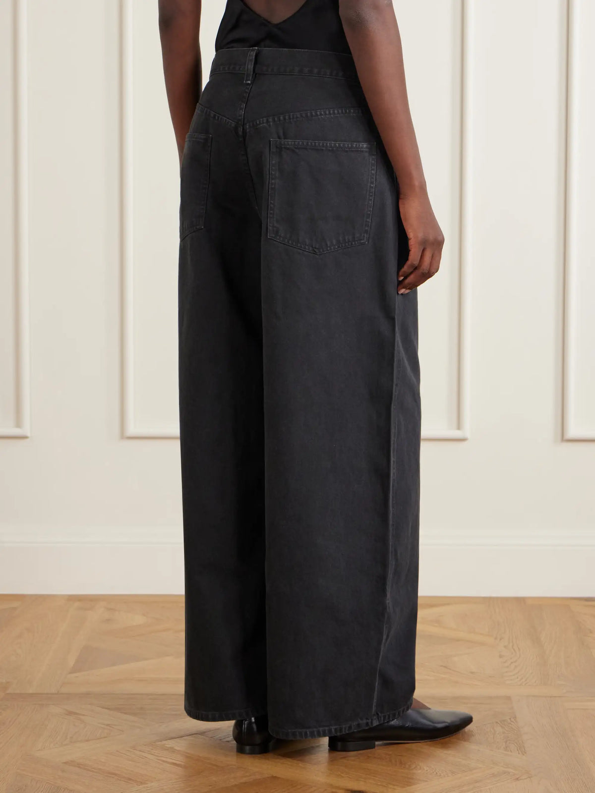 Nili Lotan Terese Mid-rise Wide-leg Jeans