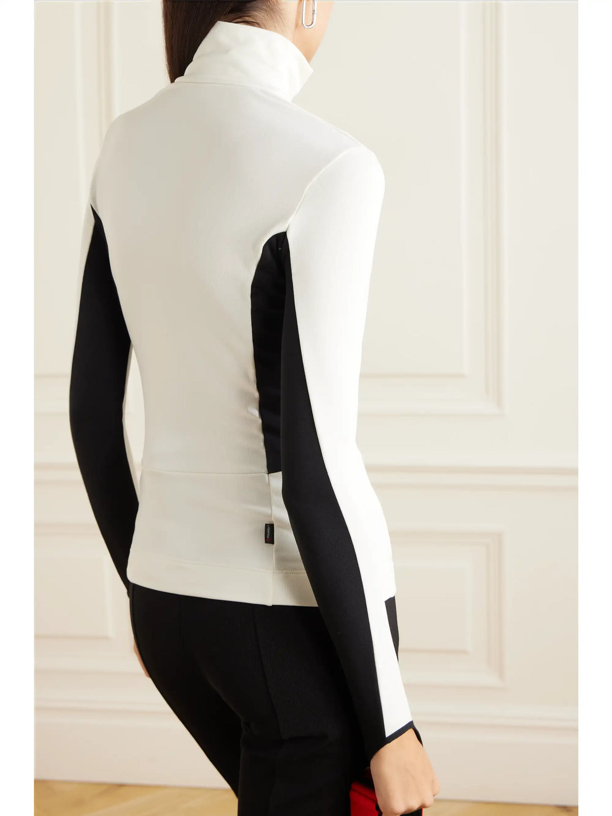 Color-block Stretch-jersey Base Layer